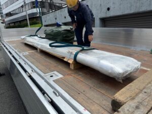 新品　シリンダー 機械式駐車場